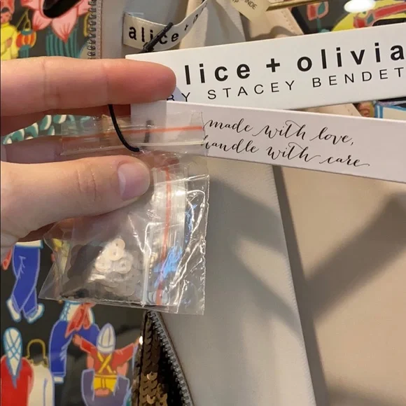 Alice + Olivia Sequined Dress - Picture 6 of 7